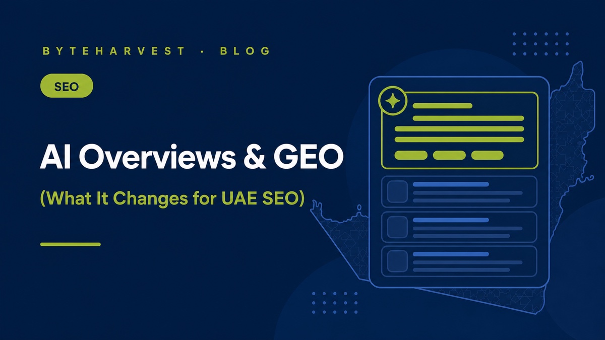 AI Overviews and GEO: how AI search is changing SEO in the UAE