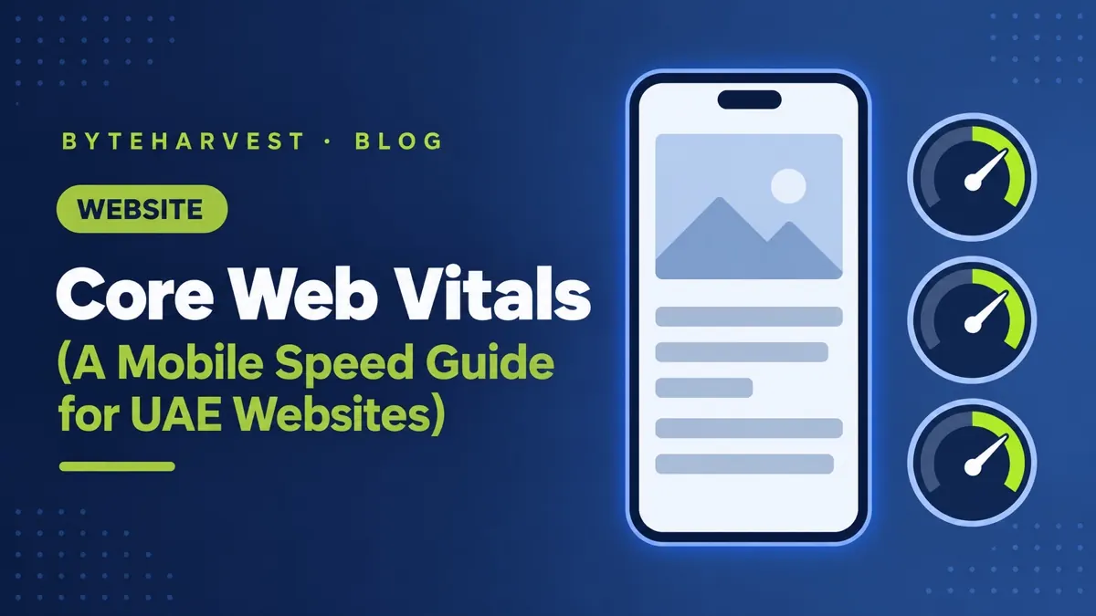 Core Web Vitals in a mobile-first market — a practical guide for UAE websites