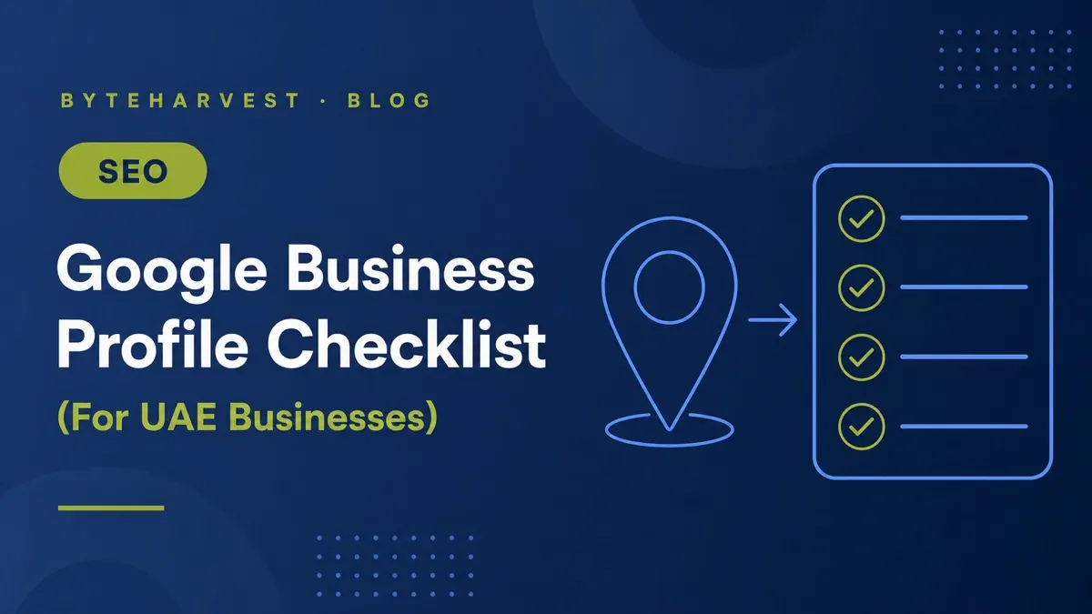 Google Business Profile checklist for UAE businesses