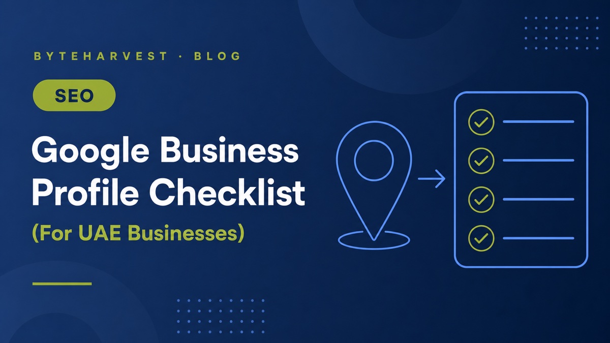 Google Business Profile checklist for UAE businesses