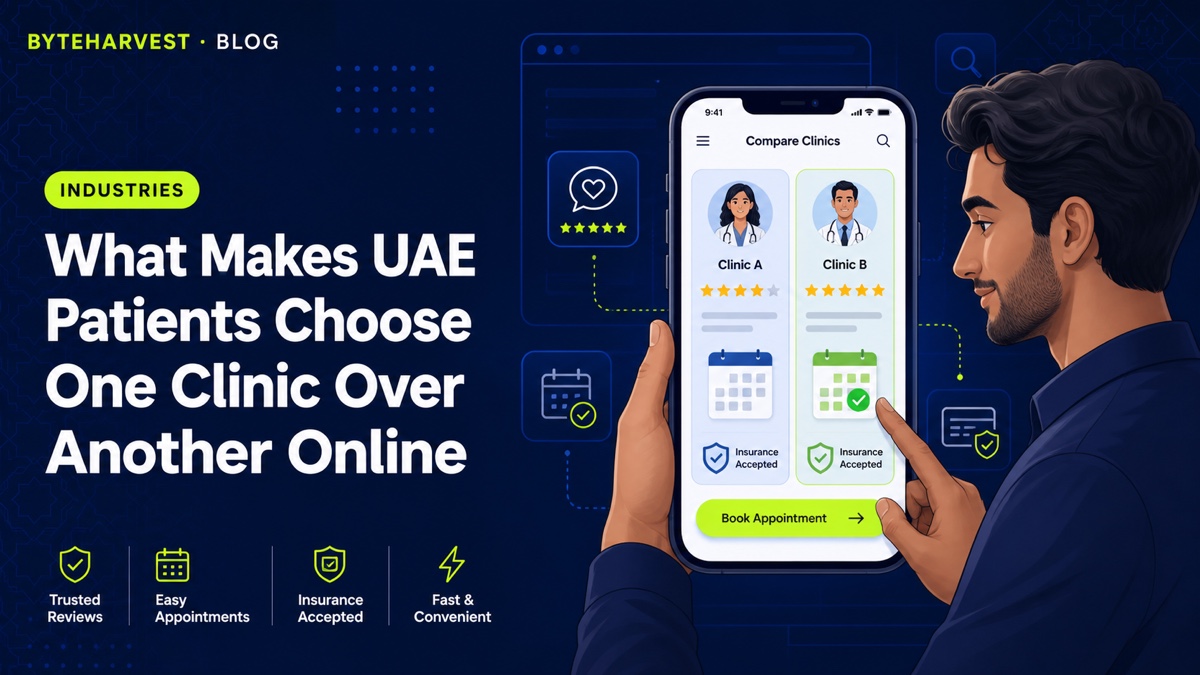 How UAE patients choose a clinic online — a healthcare marketing guide