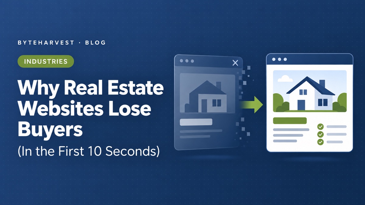 Why most UAE real estate websites lose buyers in 10 seconds