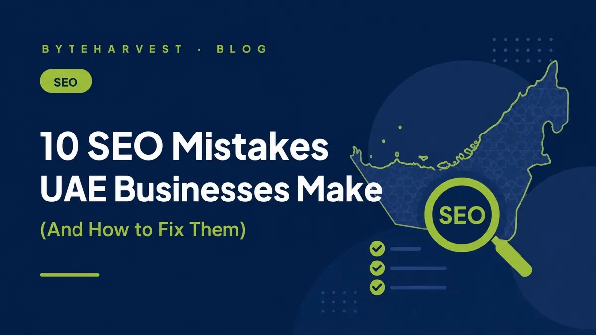 10 SEO Mistakes UAE Businesses Make
