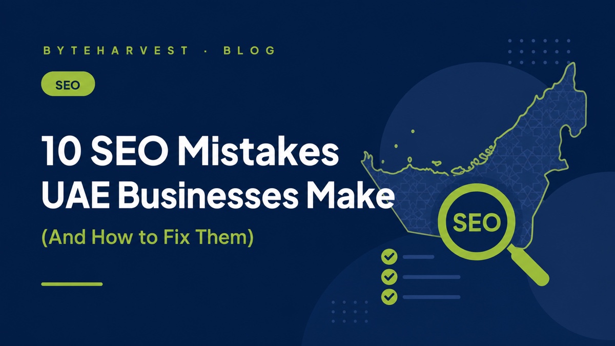 10 SEO Mistakes UAE Businesses Make