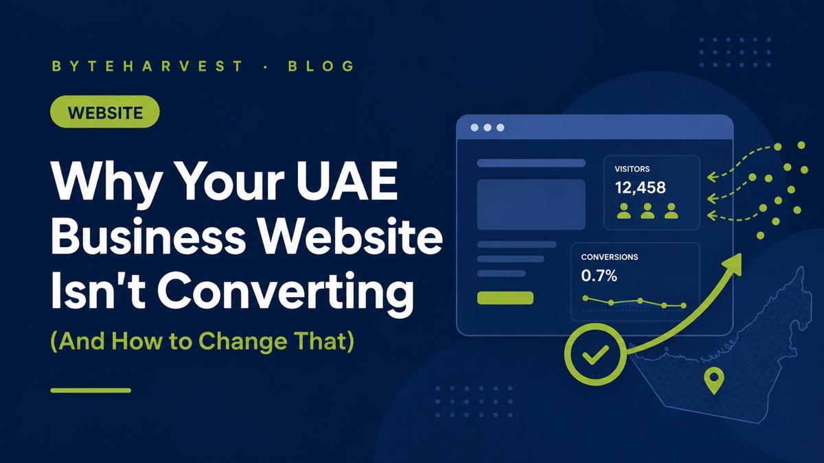 Why Your UAE Website Isn't Converting