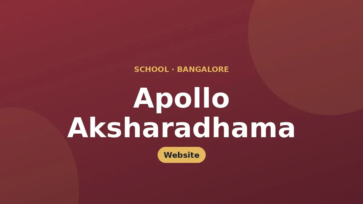 Apollo Aksharadhama — website development by ByteHarvest